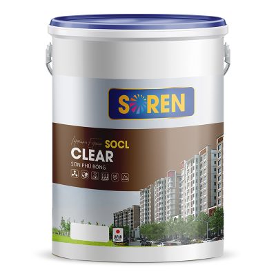 Sơn phủ bóng CLEAR SOCL 1Kg