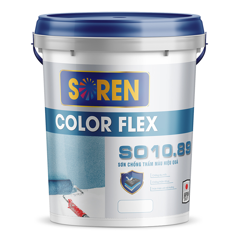 Sơn chống thấm màu hiệu quả COLOR FLEX SO10.89 20Kg