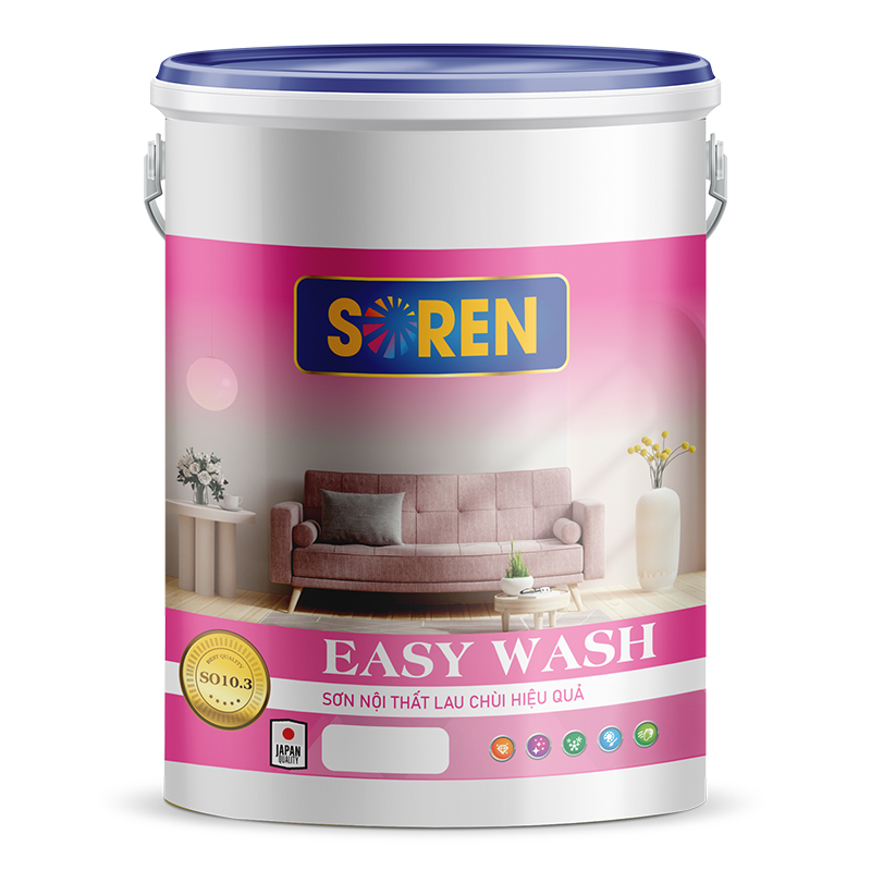 Sơn nội thất lau chùi hiệu quả Easy Wash SO10.3 6Kg