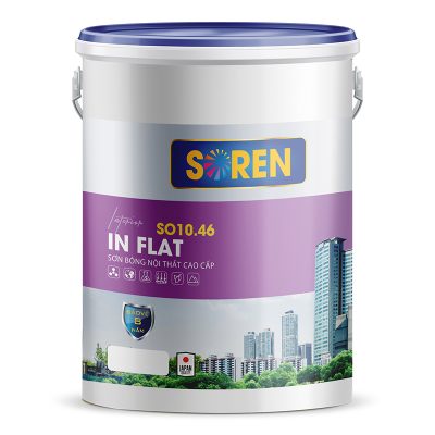 Sơn bóng nội thất cao cấp In Flat SO10.46 5Kg