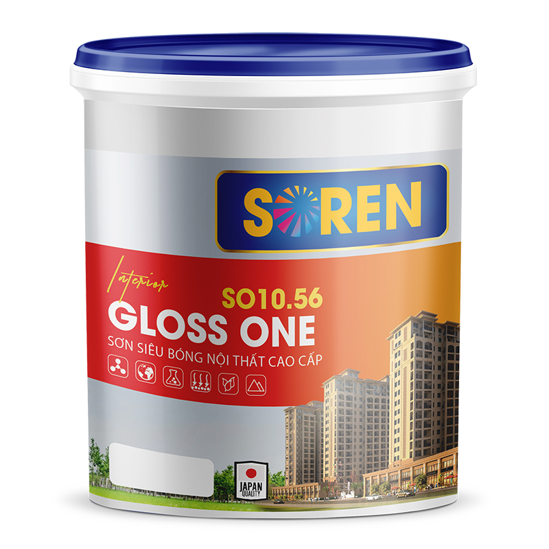 Sơn siêu bóng nội thất cao cấp Gloss One SO10.56 1Kg