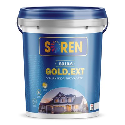 Sơn mịn ngoại thất cao cấp Gold.Ext SO10.6 23Kg